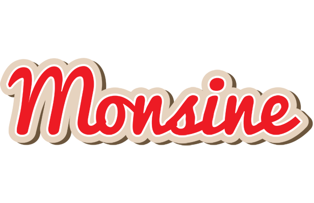 Monsine chocolate logo