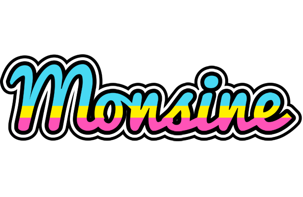 Monsine circus logo