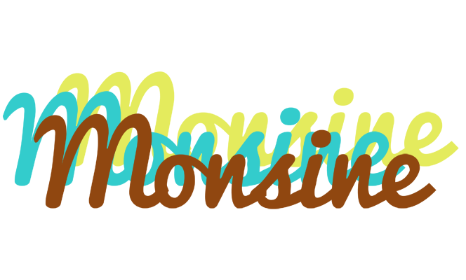 Monsine cupcake logo