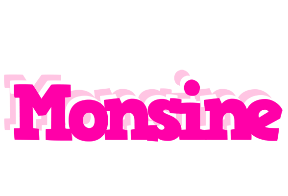 Monsine dancing logo