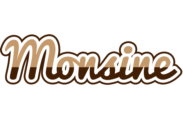 Monsine exclusive logo