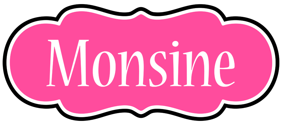 Monsine invitation logo