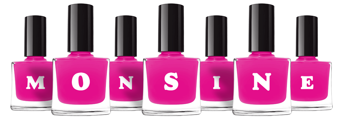 Monsine nails logo