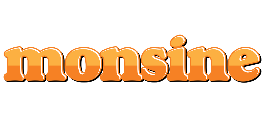 Monsine orange logo