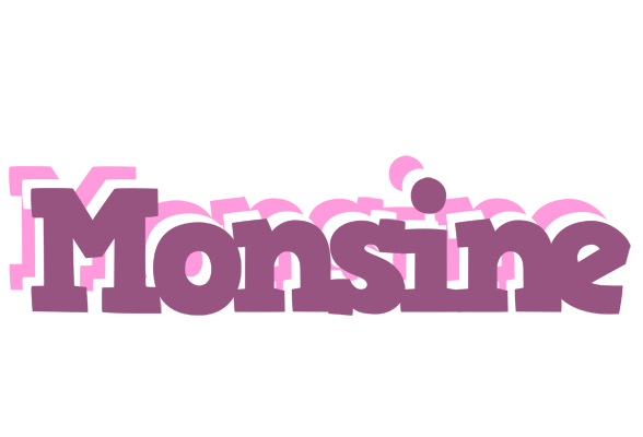 Monsine relaxing logo