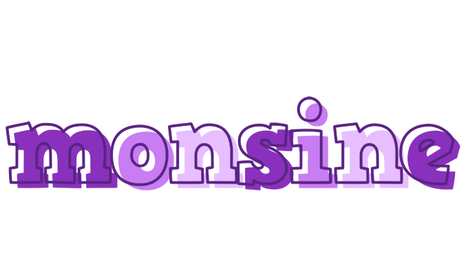 Monsine sensual logo