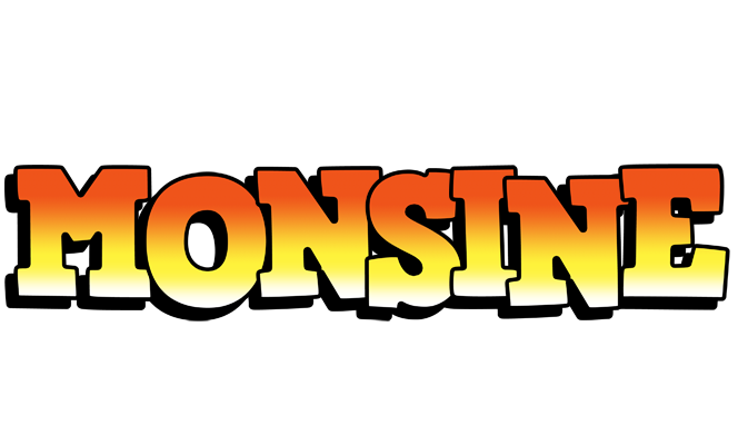 Monsine sunset logo