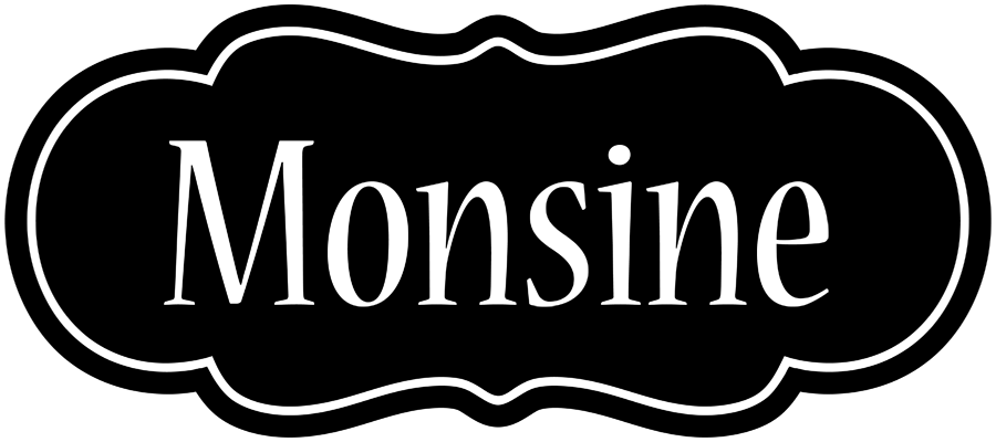 Monsine welcome logo