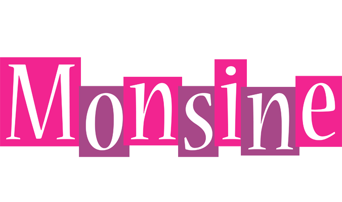 Monsine whine logo