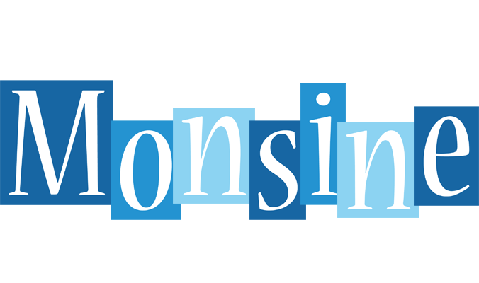 Monsine winter logo