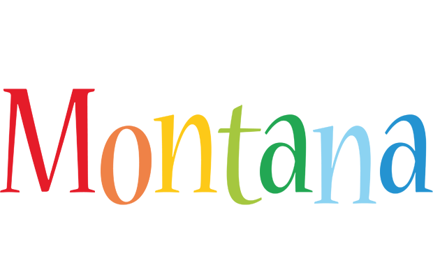 Montana birthday logo