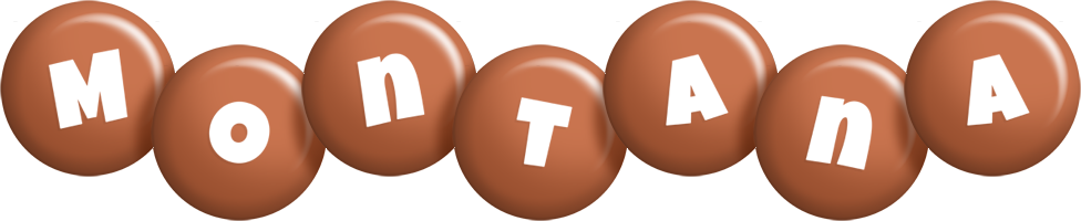 Montana candy-brown logo