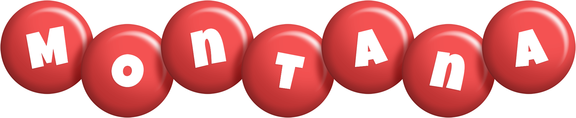 Montana candy-red logo