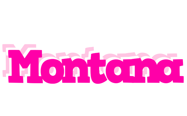 Montana dancing logo