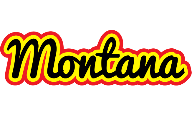 Montana flaming logo