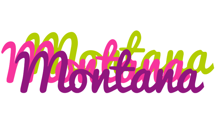 Montana flowers logo