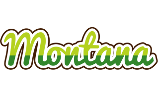 Montana golfing logo