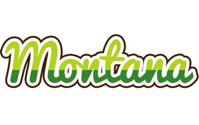 Montana golfing logo