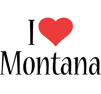 Montana i-love logo