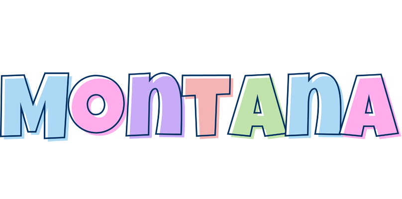Montana pastel logo