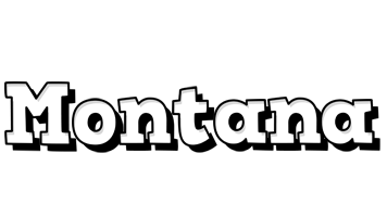 Montana snowing logo