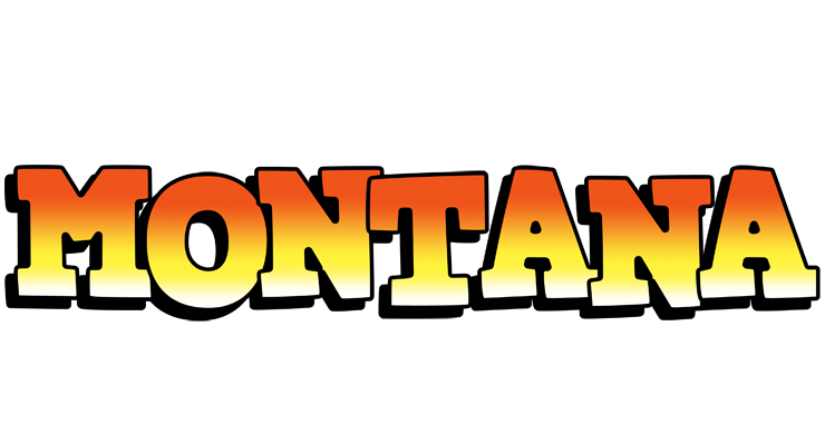 Montana sunset logo