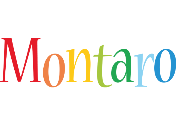 Montaro birthday logo