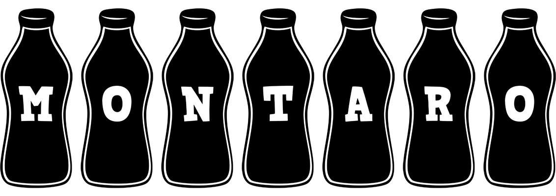 Montaro bottle logo