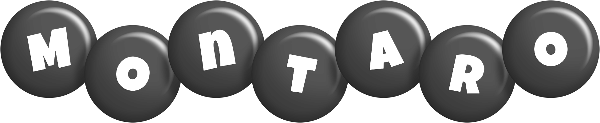 Montaro candy-black logo