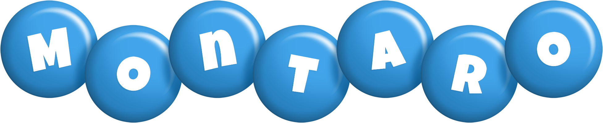 Montaro candy-blue logo