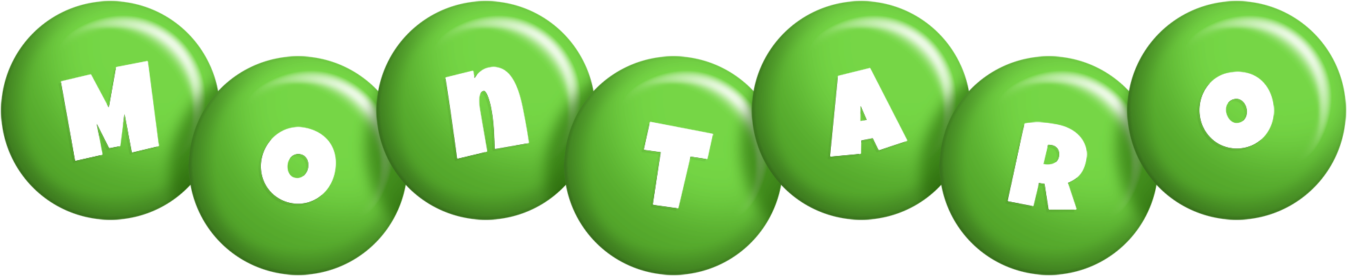 Montaro candy-green logo