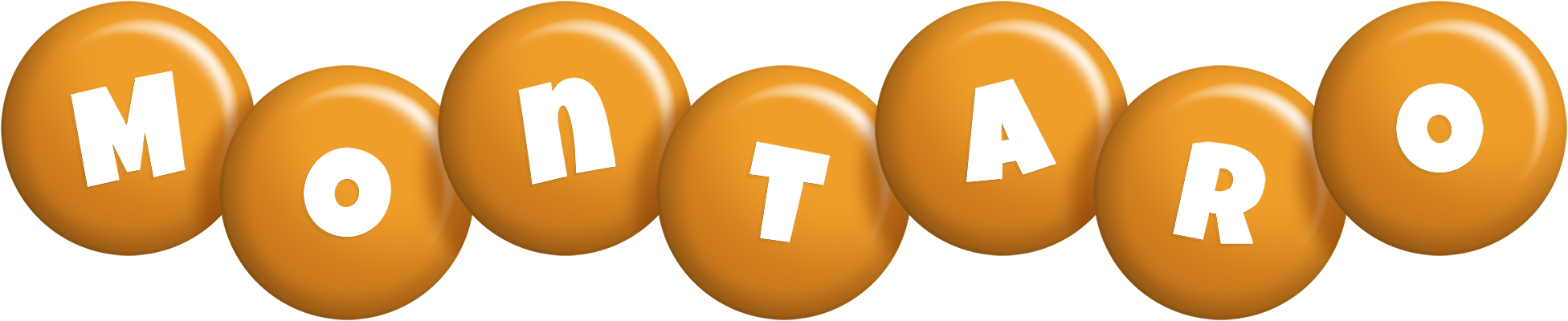 Montaro candy-orange logo