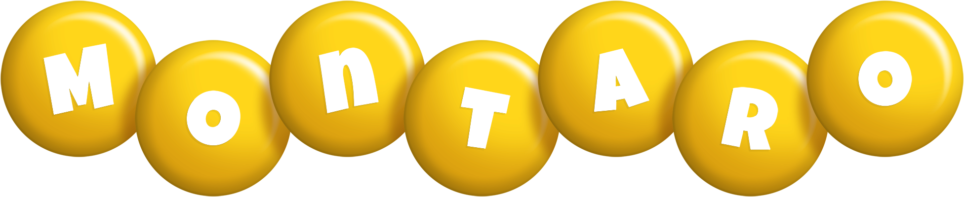 Montaro candy-yellow logo