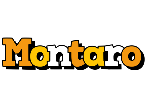Montaro cartoon logo