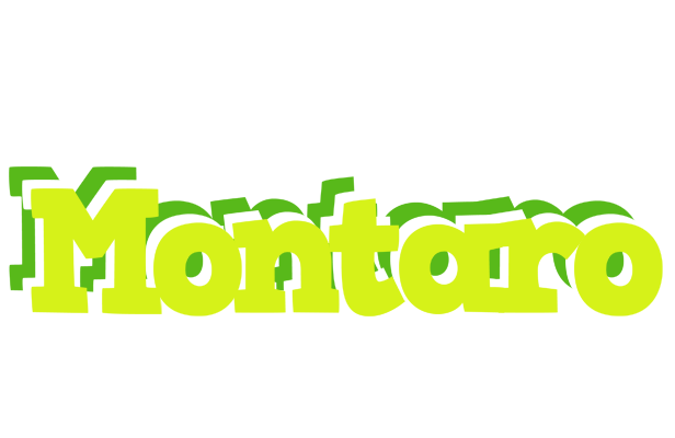 Montaro citrus logo