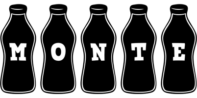 Monte bottle logo