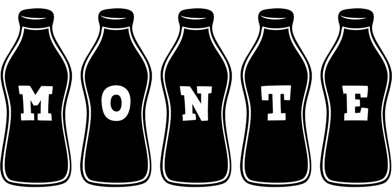 Monte bottle logo