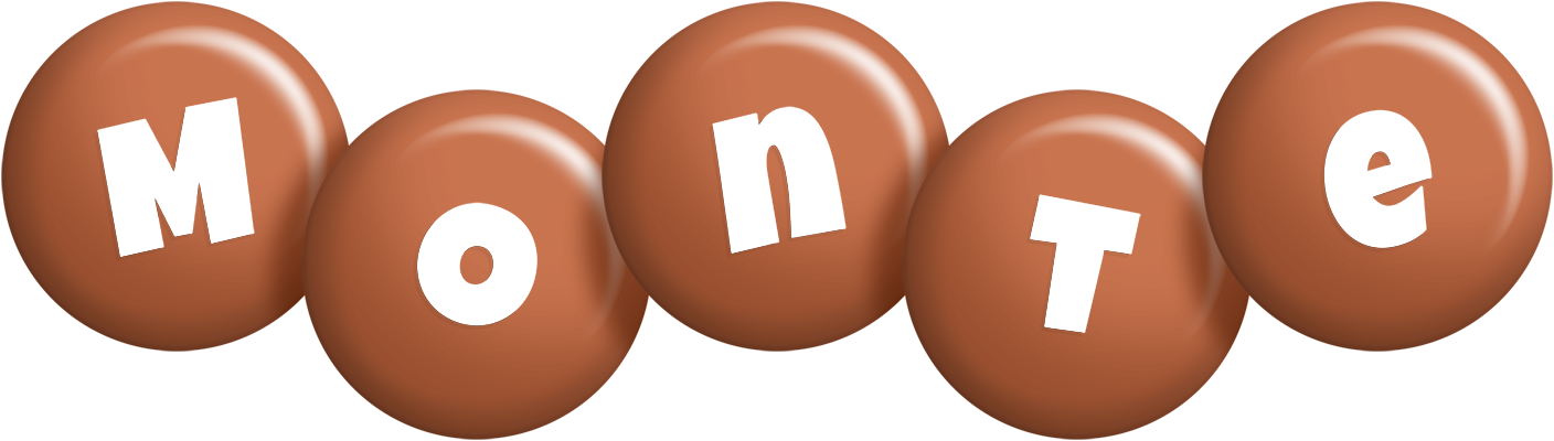 Monte candy-brown logo