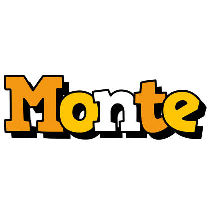 Monte cartoon logo