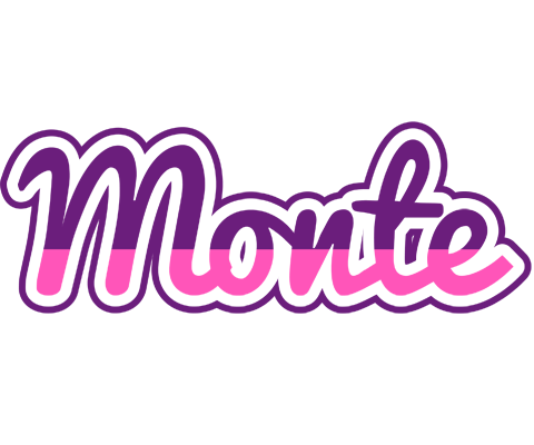 Monte cheerful logo
