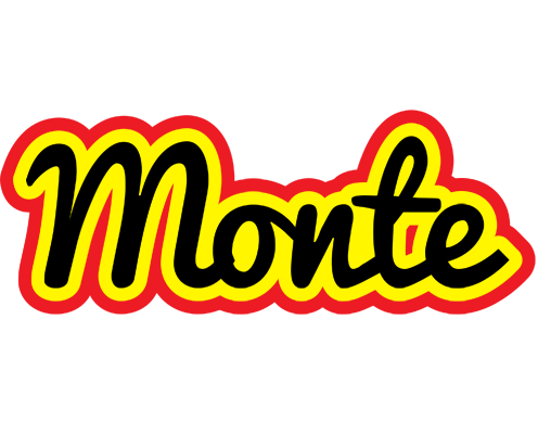 Monte flaming logo