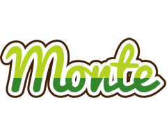 Monte golfing logo