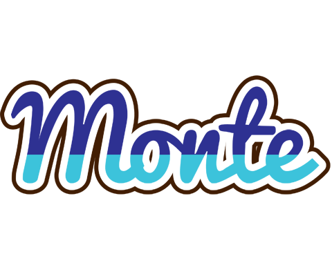 Monte raining logo