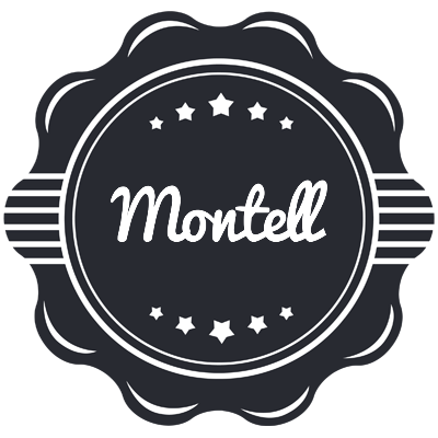 Montell badge logo