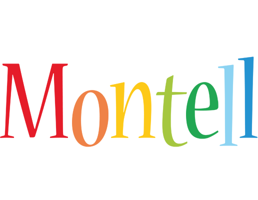 Montell birthday logo
