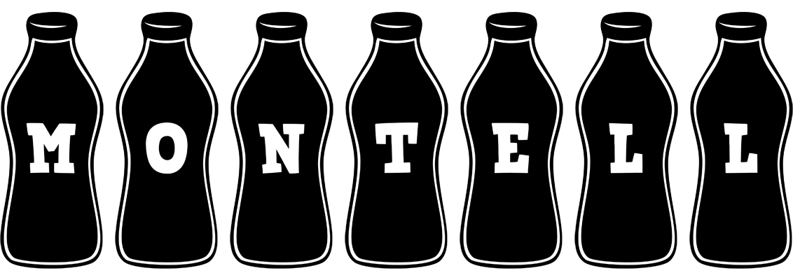 Montell bottle logo