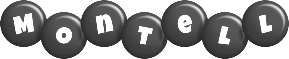 Montell candy-black logo
