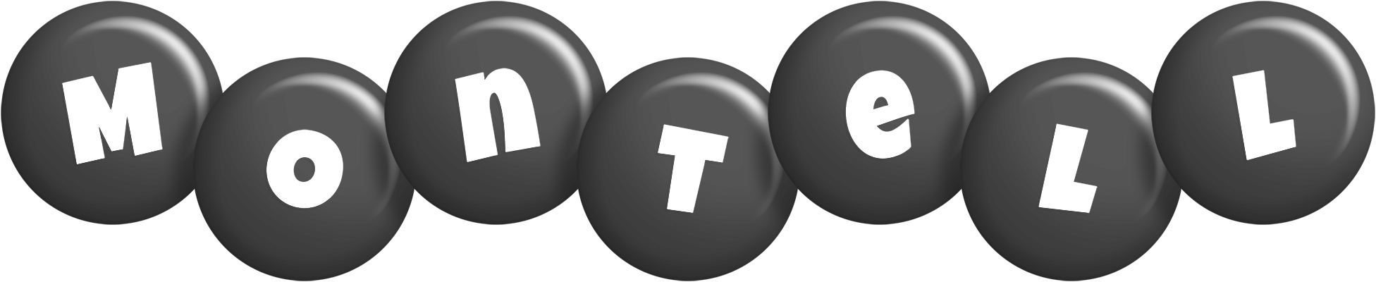 Montell candy-black logo