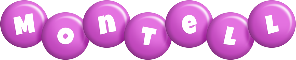 Montell candy-purple logo