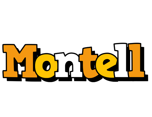 Montell cartoon logo